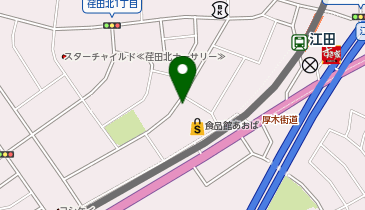 [EV](株)ビック・ライズ 食品館あおば 荏田北店 (平面P)の地図画像