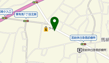 [EV](株)ライフコーポレーション ライフ東有馬店の地図画像