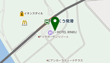 [EV]Jホテルりんくうの地図画像