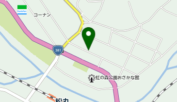 [EV]松野町・(株)共立メンテナンス 道の駅 虹の森公園まつのの地図画像