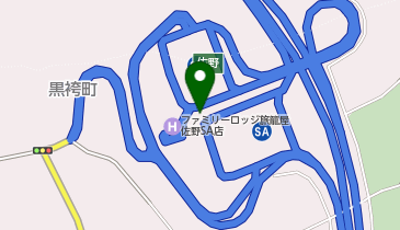 [EV]東日本高速道路(株) NEXCO東日本 東北自動車道 佐野SA (上り)の地図画像
