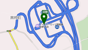 [EV]東日本高速道路(株) NEXCO東日本 東北自動車道 佐野SA (下り)の地図画像