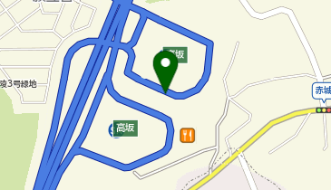 [EV]東日本高速道路(株) NEXCO東日本 関越自動車道 高坂SA (下り)の地図画像