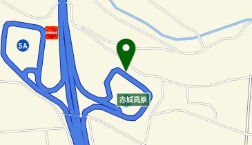 [EV]東日本高速道路(株) NEXCO東日本 関越自動車道 赤城高原SA (上り)の地図画像