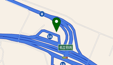 [EV]東日本高速道路(株) NEXCO東日本 北陸自動車道 名立谷浜SA (下り)の地図画像