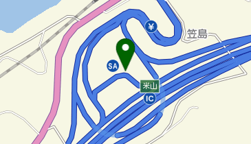 [EV]東日本高速道路(株) NEXCO東日本 北陸自動車道 米山SA (下り)の地図画像