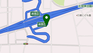 [EV]東日本高速道路(株) NEXCO東日本 北関東自動車道 波志江PA (西行き)の地図画像