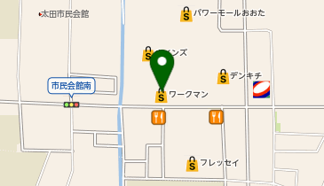 [EV]カインズおおたモール店の地図画像