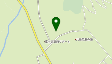 [EV]富士見高原リゾート 八峯苑 鹿の湯の地図画像