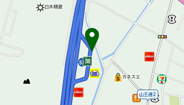 [EV]中日本高速道路(株) NEXCO中日本 東海北陸自動車道 関SA (上り)の地図画像