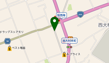 [EV](株)異人堂 大村店の地図画像