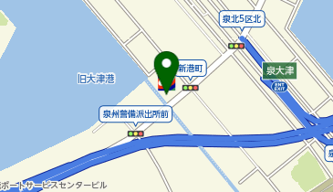 [EV]エネクスフリート(株) コスモ石油 泉大津SSの地図画像