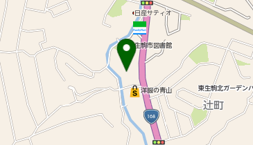 [EV]生駒市図書会館 (南P)の地図画像