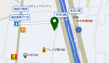 [EV]大和リース(株) フレスポ東大阪の地図画像