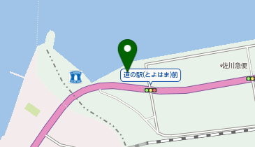 [EV]観音寺市 道の駅 とよはまの地図画像