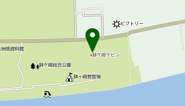 [EV]珠洲市 りふれっしゅ村鉢ヶ崎 鉢ヶ崎ケビン (宿泊場)の地図画像