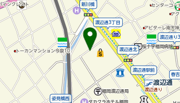 [EV]大和リース(株) BiVi福岡 (立体P 1階)の地図画像