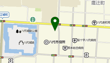 [EV]八代市役所の地図画像