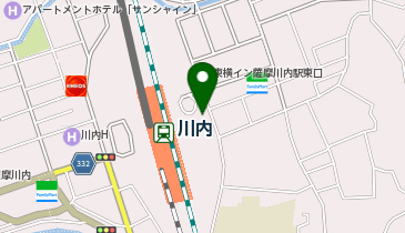 [EV]薩摩川内市 川内駅平佐口駅前広場の地図画像