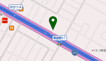 [EV]北海道三菱自動車販売(株) 東店の地図画像