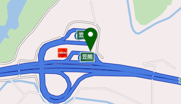 [EV]東日本高速道路(株) NEXCO東日本 北関東自動車道 笠間PA (東行き)の地図画像