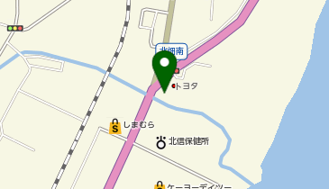 [EV]長野トヨタ自動車(株) 飯山サービスサテライトの地図画像