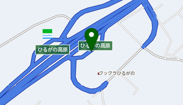 [EV]中日本高速道路(株) NEXCO中日本 東海北陸自動車道 ひるがの高原SA (上り)の地図画像