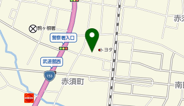 [EV]長野トヨタ自動車(株) 駒ケ根店の地図画像