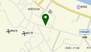 [EV]和倉温泉 旅館 花ごよみの地図画像