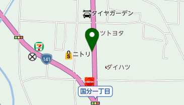 [EV]長野トヨタ自動車(株) 上田店の地図画像