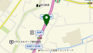 [EV](株)ヤナセ 広島支店 メルセデス・ベンツ広島祇園の地図画像