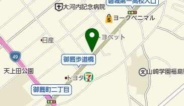[EV]東日本三菱自動車販売(株) いわき内郷店 (電動DS)の地図画像