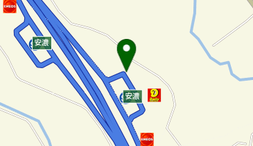 [EV]中日本高速道路(株) NEXCO中日本 伊勢自動車道 安濃SA (下り)の地図画像