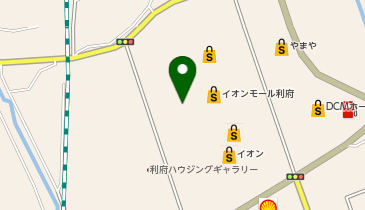 [EV]イオンリテール(株) イオンモール新利府 北館 (西側平面P)の地図画像
