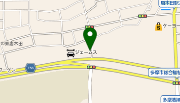 [EV](株)タクティー ジェームス 唐木田店の地図画像