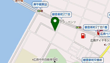 [EV]広島三菱自動車販売(株) サービスセンターの地図画像