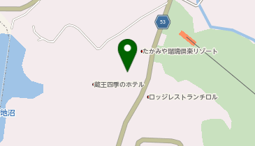 [EV](株)蔵王カンパニー 蔵王四季のホテルの地図画像