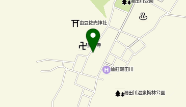 [EV]湯どの庵の地図画像
