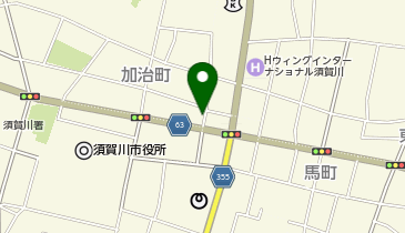 [EV]ホテルサンルート須賀川の地図画像