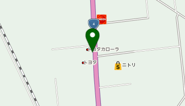 [EV]トヨタカローラ南岩手(株) 奥州店の地図画像