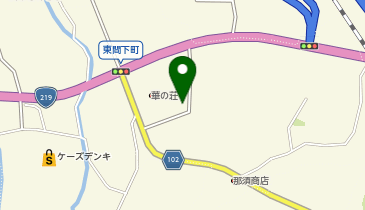 [EV]華の荘リゾート(株) ホテル華の荘の地図画像