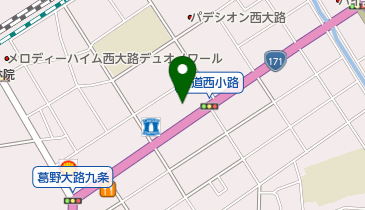 [EV]京都トヨタ自動車(株) 本社店の地図画像