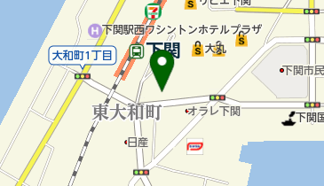 [EV]下関商業開発(株) シーモール下関 (西側立体P 地下1階)の地図画像