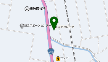 [EV]トヨタカローラ秋田(株) 鹿角市店の地図画像