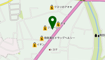 [EV]上新電機(株) ジョーシン斑鳩店の地図画像