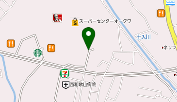 [EV](株)オークワ スーパーセンターオークワ パームシティ和歌山店の地図画像