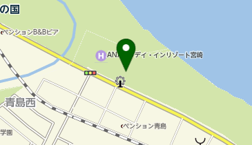 [EV]青島リゾート(株) ANAホリデイインリゾート宮崎の地図画像