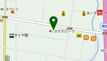 [EV]トヨタカローラ福島(株) 福島店の地図画像