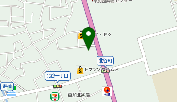 [EV](株)星オートセンター 車検のコバック4号草加インター店の地図画像