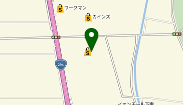 [EV]イオンリテール(株) イオンモール下妻 (北側平面P E区画)の地図画像